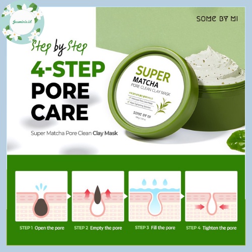 [SALE] Face Mask Super Matcha Pore Clean Clay Mask 100GR Original Korea