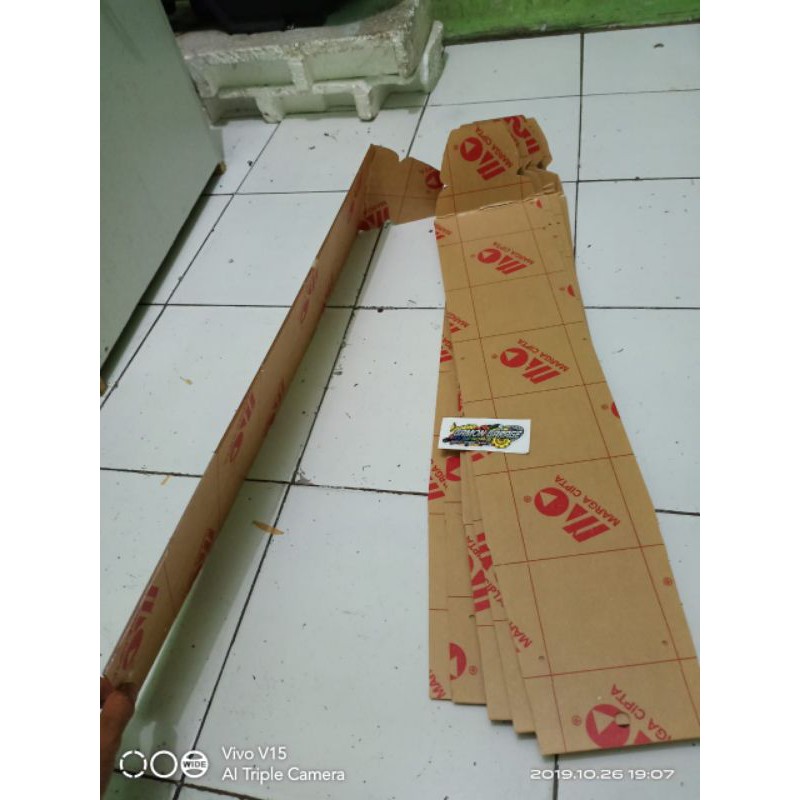 akrilik kolong Vixion full sampe belakang 3 mm