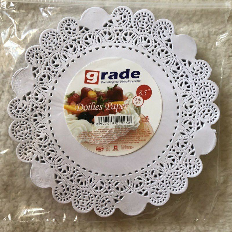 

Doilis paper 8.5 kertas alas kue doyleys doilis