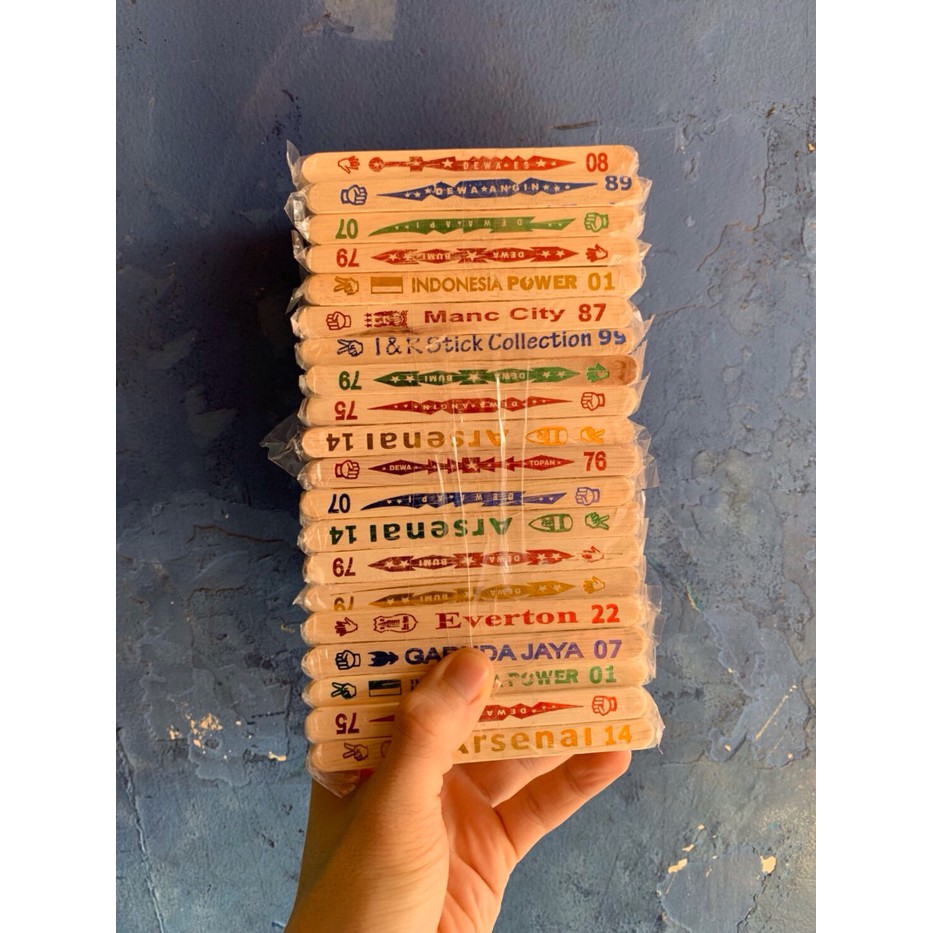 Stik es krim mainan stik es krim anak motif isi 700