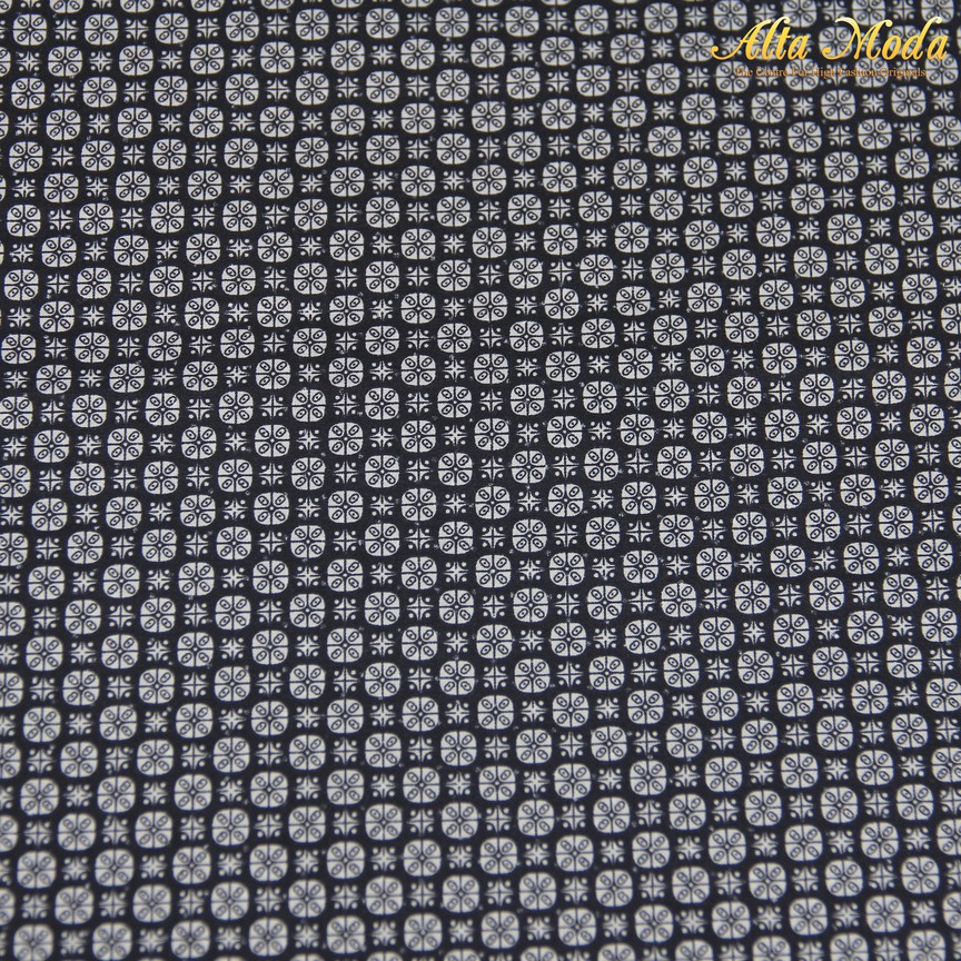 

Alta Moda Cotton Shirting Hitam Motif Bintang Bulat Putih (1M)