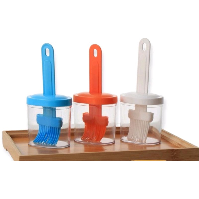 GOS-G210-Sikat Kuas Botol Minyak Silikon Tahan Suhu Tinggi kuas silicone