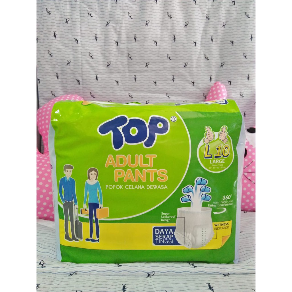 TOP ADULT PANTS L10 POPOK DEWASA - HTA SUSU PAMPERS ANAK