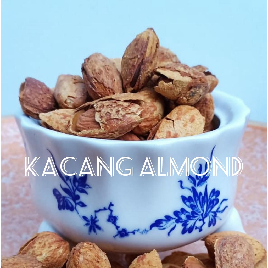 

Kacang Almond Whole (Panggang), 250 gr