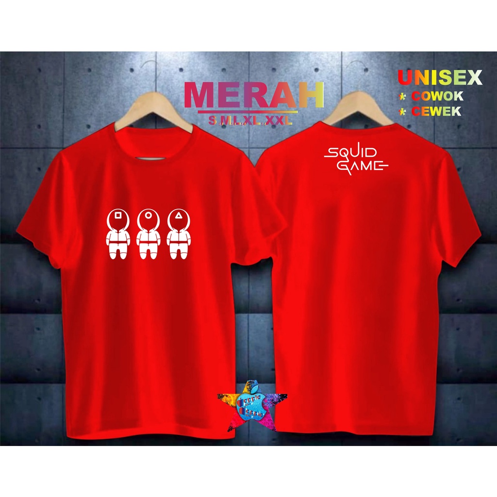 COD/KAOS SQUID GAME DB/KAOS TERLARIS KUALTAS TERJAMIN/KAOS PRIA DISTRO HIT/KAOS BANDUNG/KAOS KEREN/KAOS MURAH//KAOS DISTRO/KAOS BERGAMBARKAOS DISTRO/KAOS PRIA DAN WANITA/KAOS KATA KATA LUCU/KAOS VIRAL/KAOS PROMO