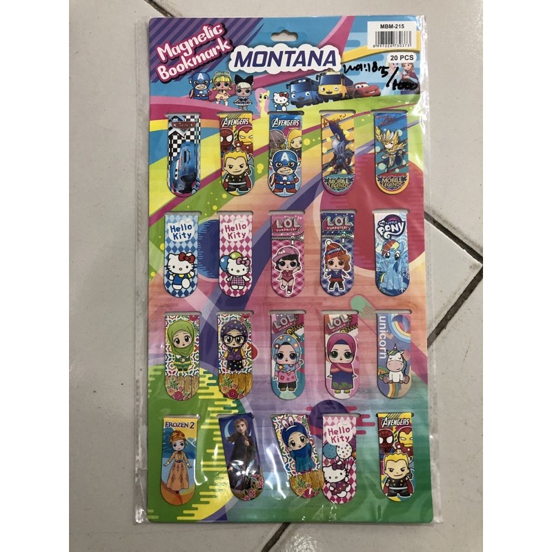 

BOOKMARK HIJAB 20pcs