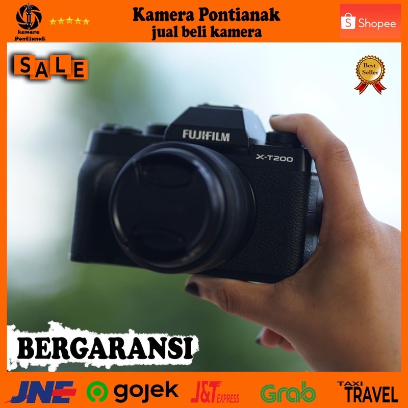 FujiFilm X-T200 warna black