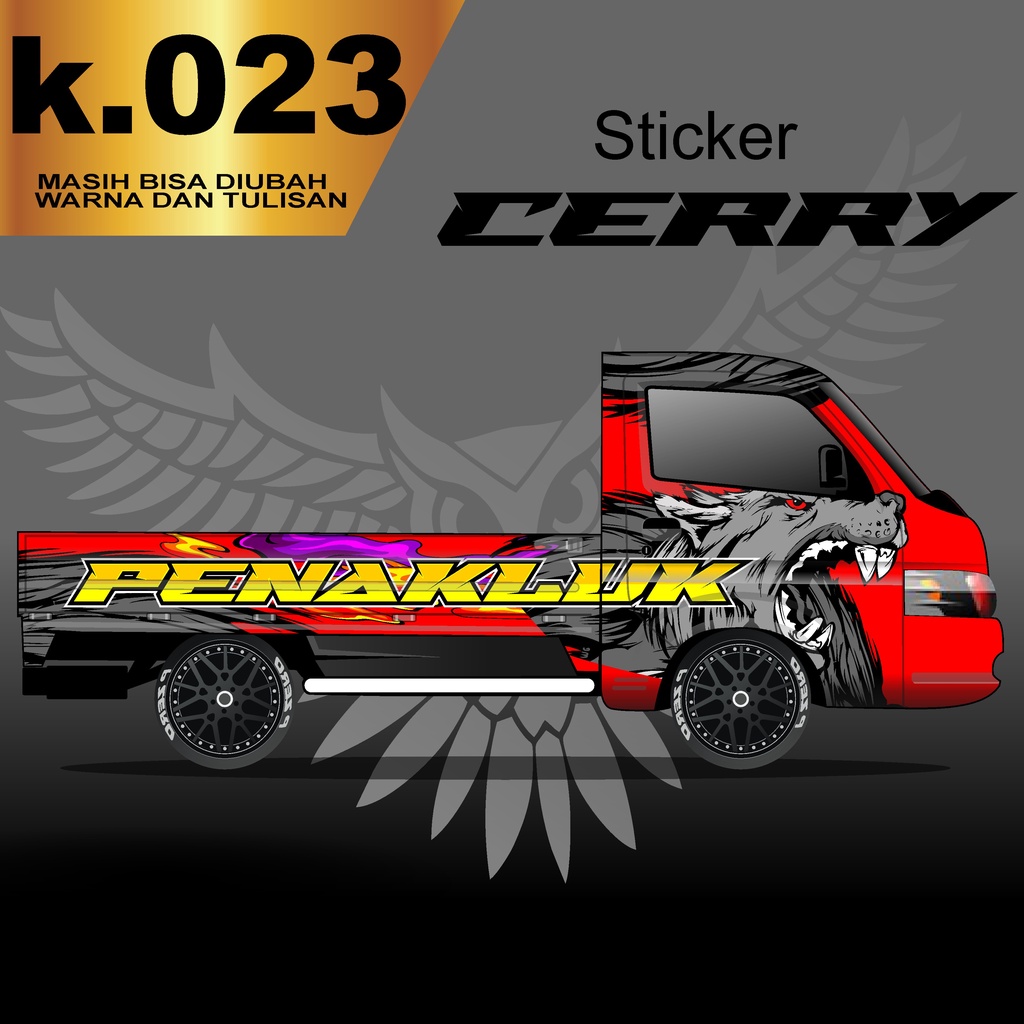 Decal Sticker New Carry Pick Up-Stiker Carry New k.023