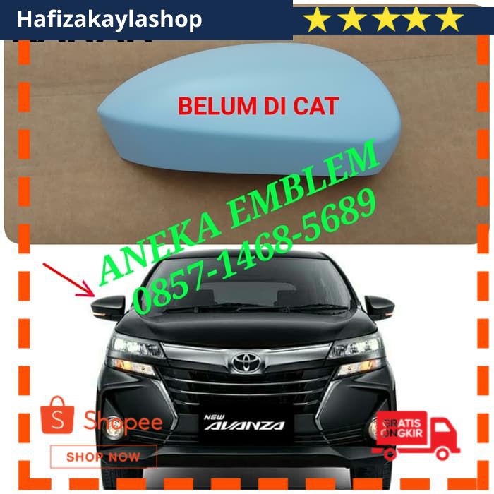 Part mobil cover spion avanza 2019 up - tutup spion avanza 2019 up - kanan - ori zn 235