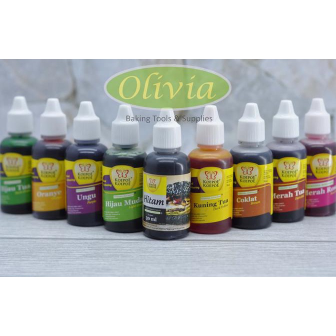 

Koepoe Koepoe Pewarna Makanan 30Ml 12 Varian