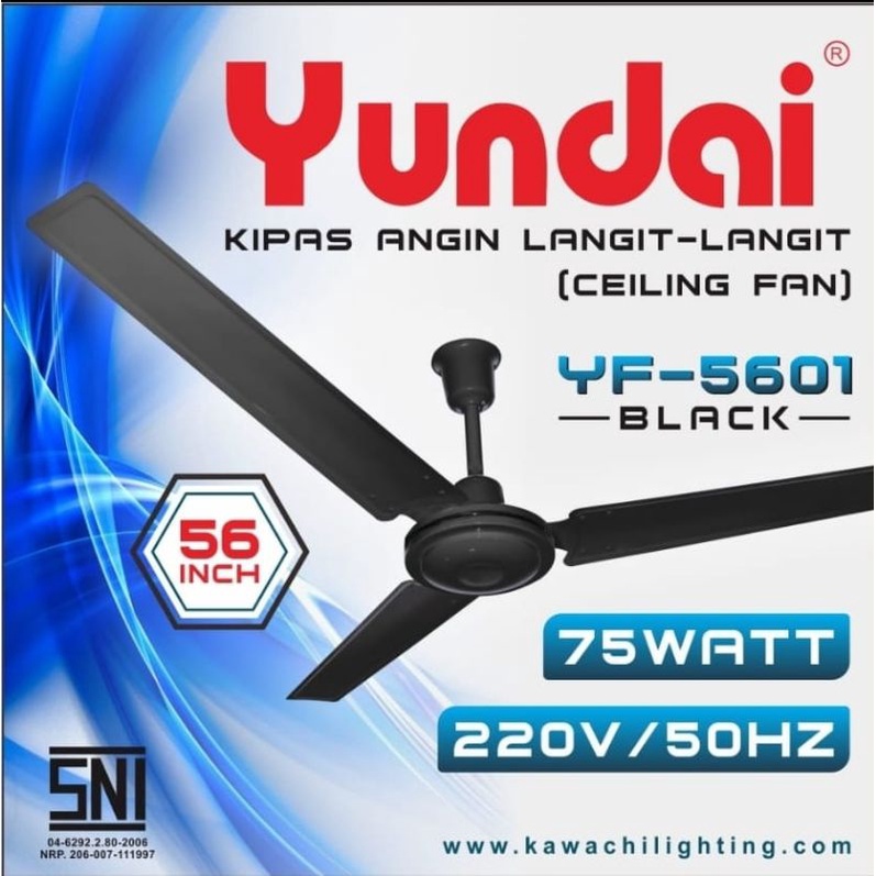 Nagoya Ceiling Fan / Kipas Angin Plafon NG-56CF NG56CF (coffee brown)