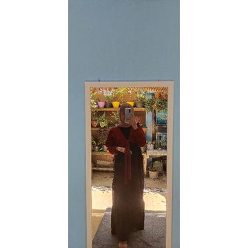 gamis rompi terpisah