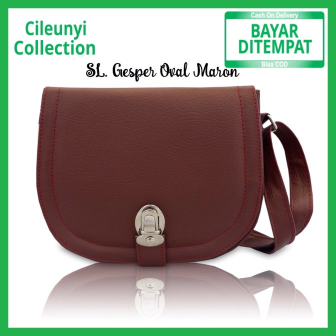 ✅ Sling Bag Gesper Oval Termurah Import Quality / Tas Selempang Wanita