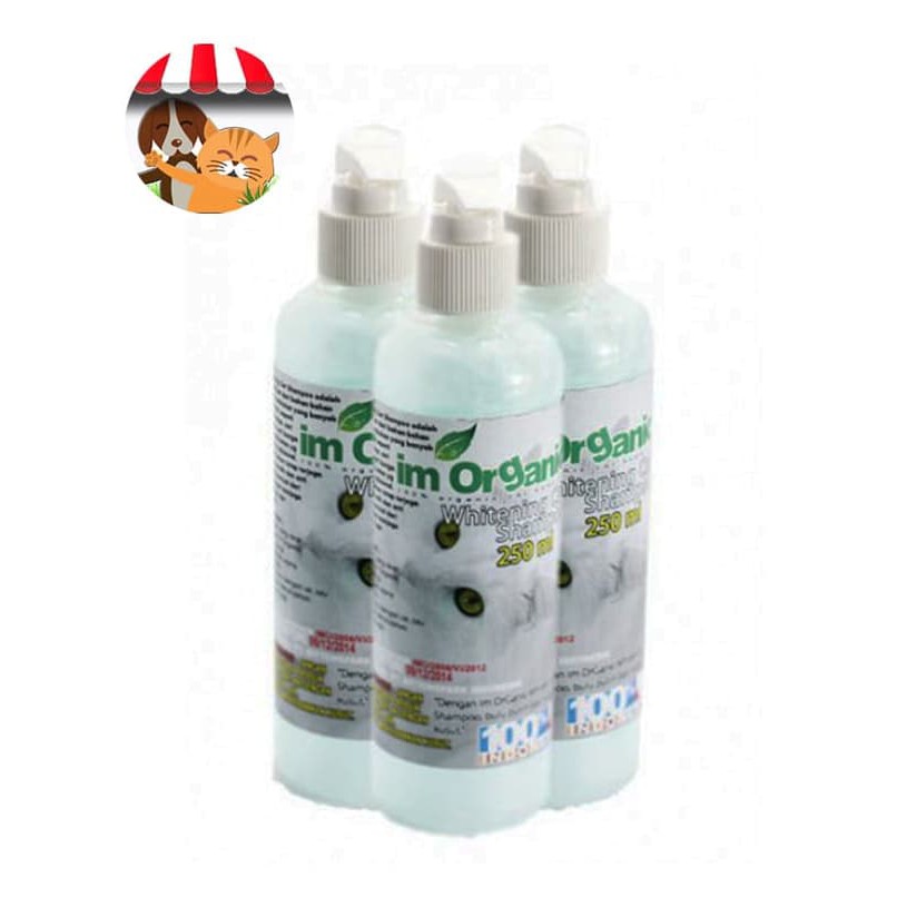 Im Organic White Shampoo 250ml - Shampoo Kucing