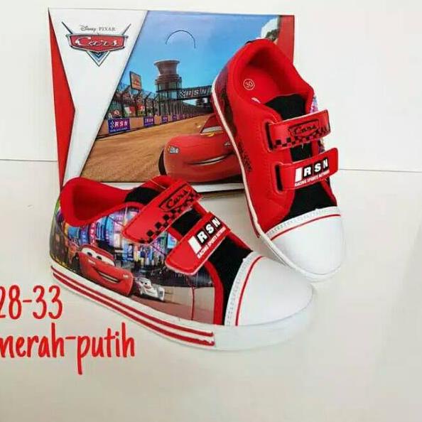 SEPATU ANAK DISNEY CARS MCQUEEN • Pps31au22ᴺ