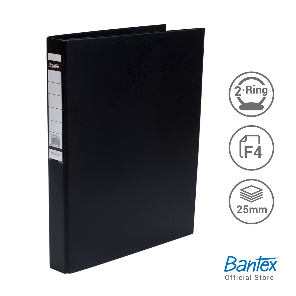 

[BMS Bekasi] Bantex Ring Binder 2 Ring O Lebar 25 mm Ukuran Folio - 8226