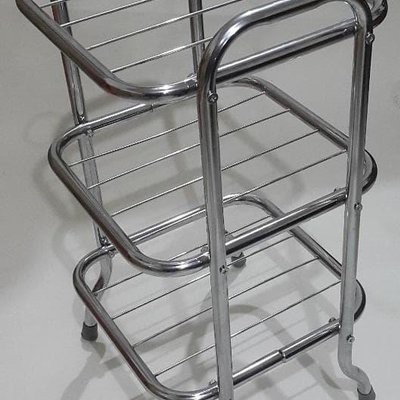 Rak Dispenser 3 Susun Stainless LUXURY/ Kaki Dispenser Galon/ Meja