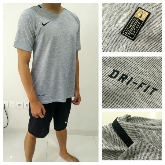 Jersey Setelan Futsal Nike Grey Vapor