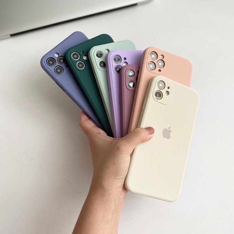 SILICONE LOGO IPHONE PREMIUM FOR IPHONE X XS XR XS MAX 6 6G 6S 7 8 6+ 6S+ 7+ 8+ PLUS SE 2020 High Quality Case Anti noda Full Cover Soft Case Liquid