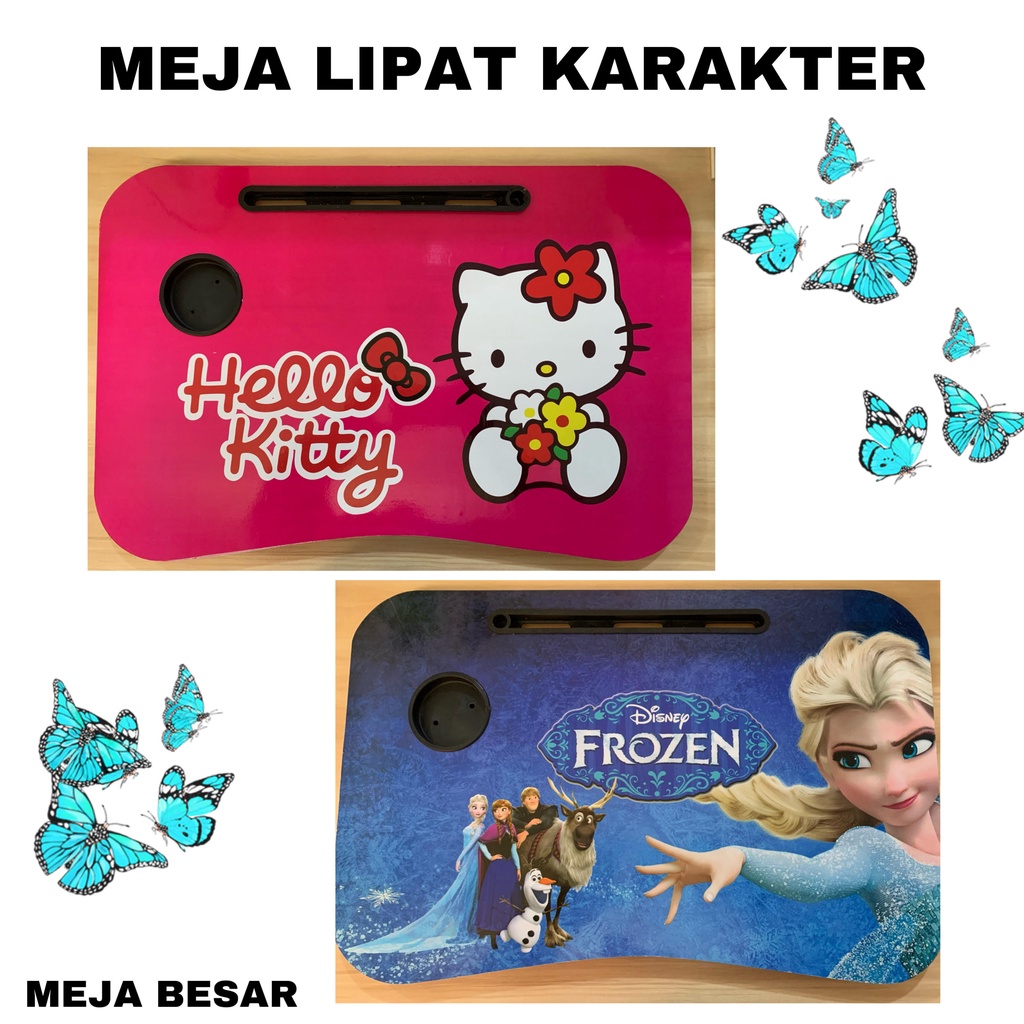 meja lipat / Meja Laptop / meja belajar anak / meja portable / meja murah