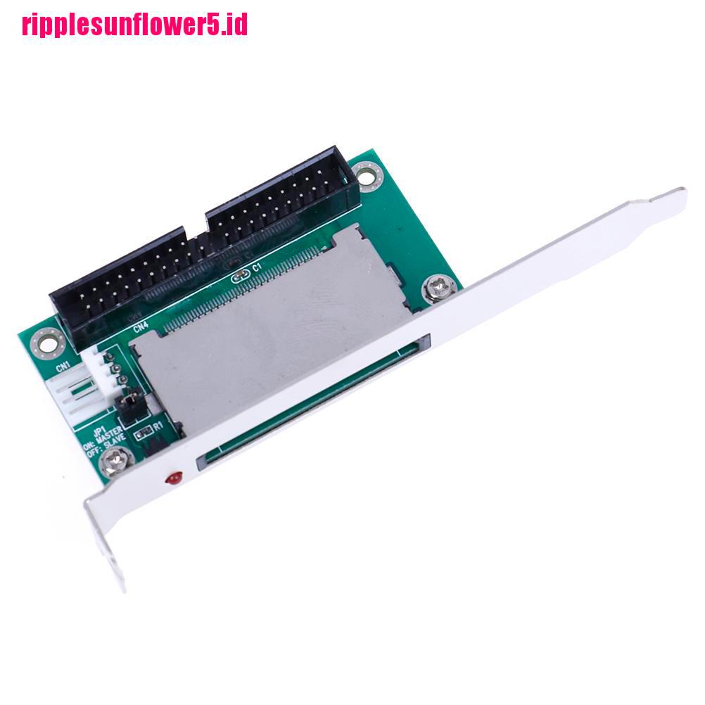 Adaptor Konverter Kartu flash compact 40 Pin Ke 3.5 IDE CF Untuk PCI Back