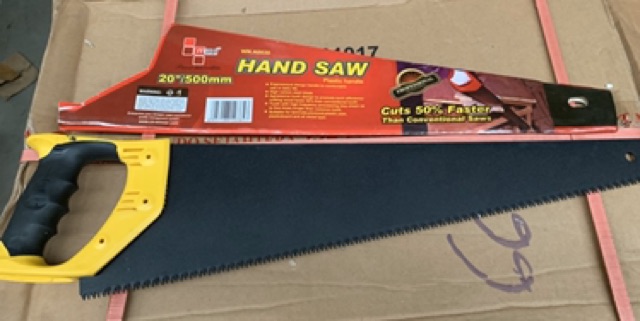 Hand Saw Gergaji Kayu manual 20”