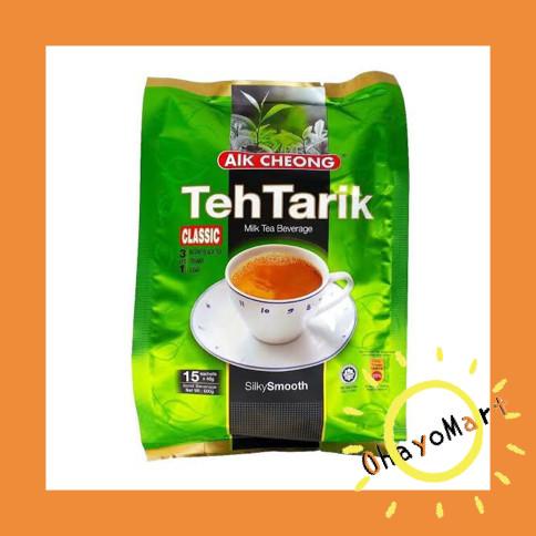 

[ COD ] Aik Cheong Teh Tarik Classic / Aik cheong 3in1 /Teh tarik instant 600g BOOM SALE Kode 692