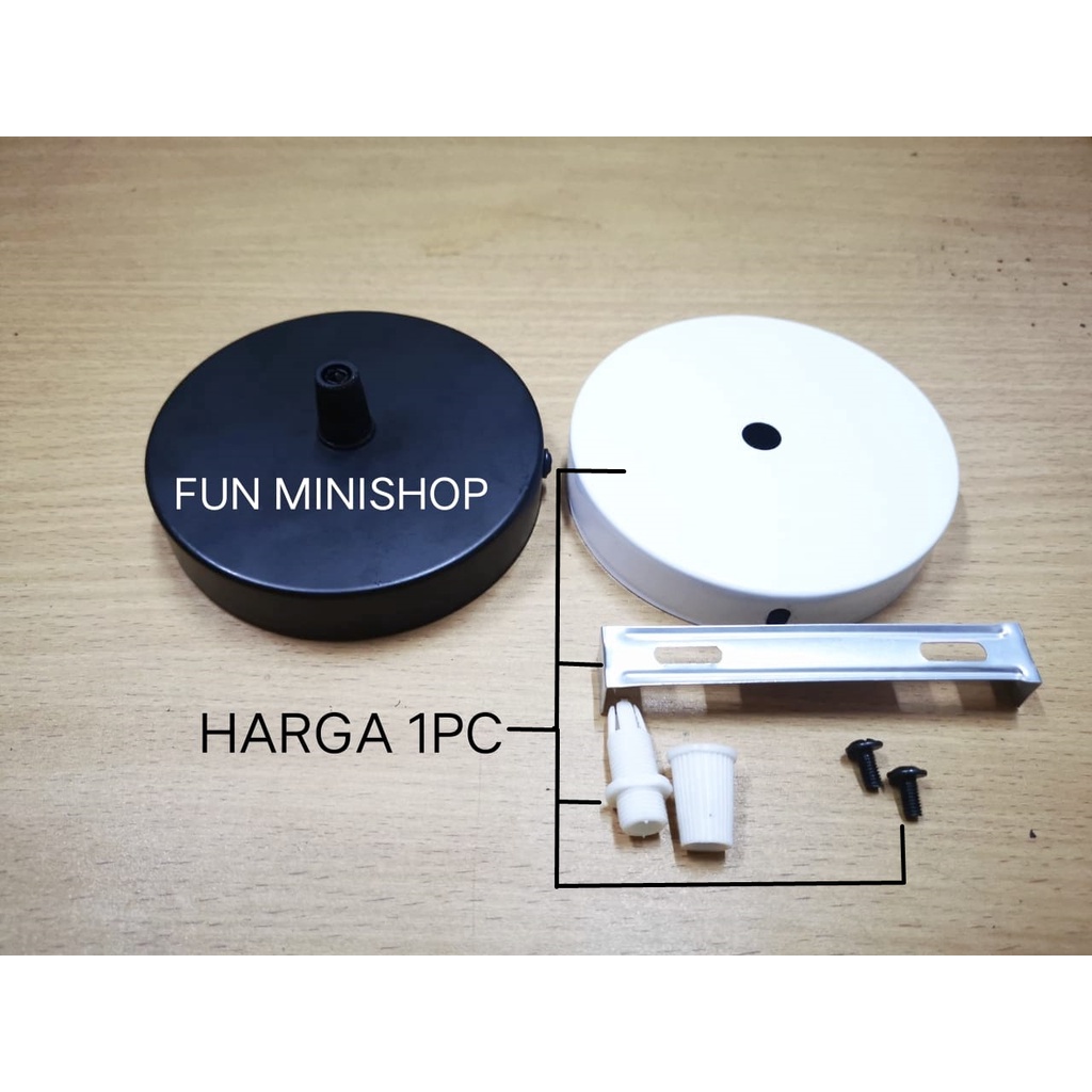 kop ( dop ) base untuk lampu gantung 1 lampu