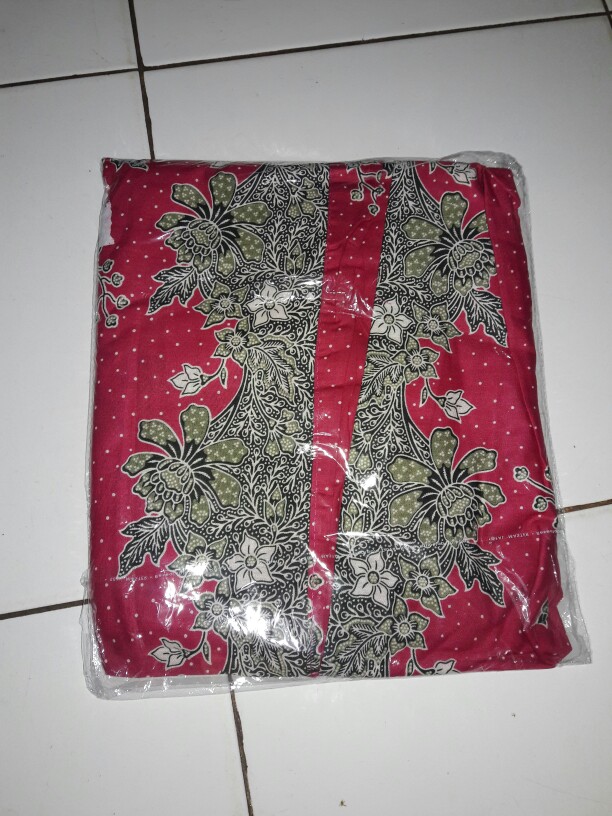 Tunik Batik Santika Pias Cibulan #3 Tunic Batik Cewek Ayu Long Seragam Batik Kerja Wanita Muslim