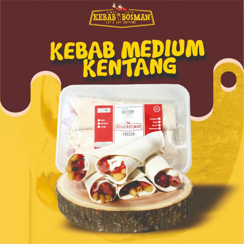 

Kebab Medium Kentang