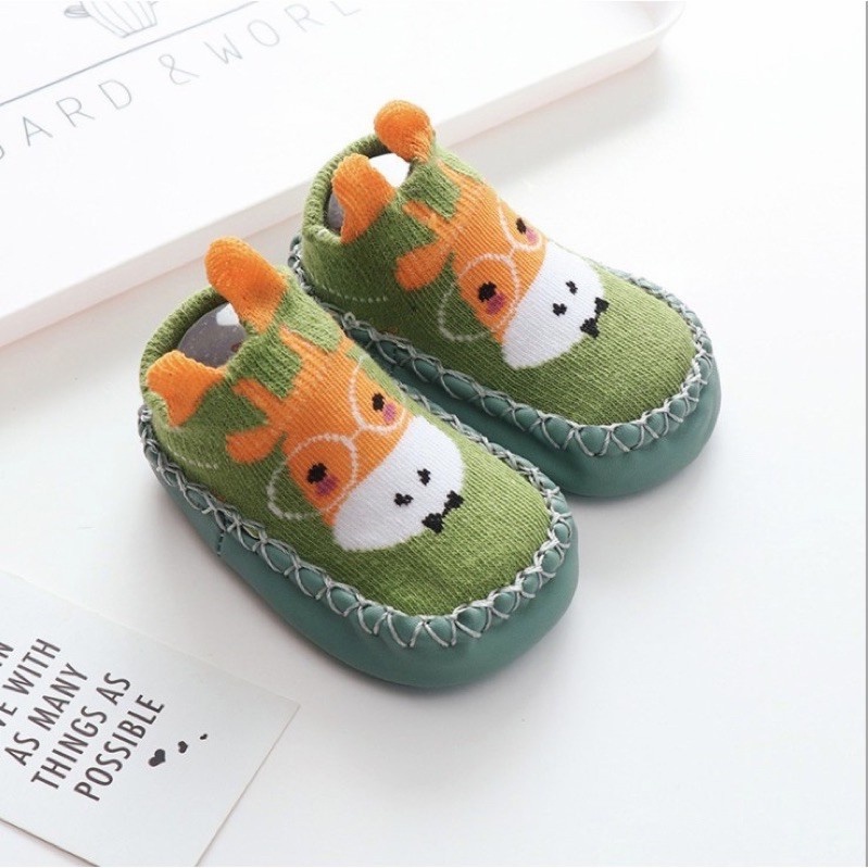 Baby Grow Sepatu Bayi Baru Lahir Lucu Antislip Motif Prewalker Baby Newborn