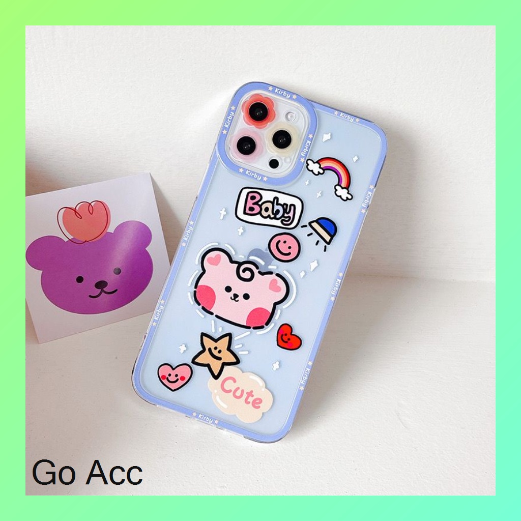 FH26 Softcase Protection Teddy Bear Beruang Xiaomi Redmi 9 Prime 9A 9i 9C 9T Note 8 Pro 9 Poco M3 X3 Pro, Samsung A02/M02 A02s/M02s A10 A10s A11/M11 A12 A20/A30/M10s A20s A21s A50 A50s A30s J2 Prime