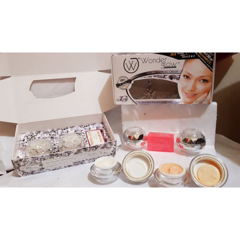 Cream Wonder Glow Crystal silver WG crystal skin care