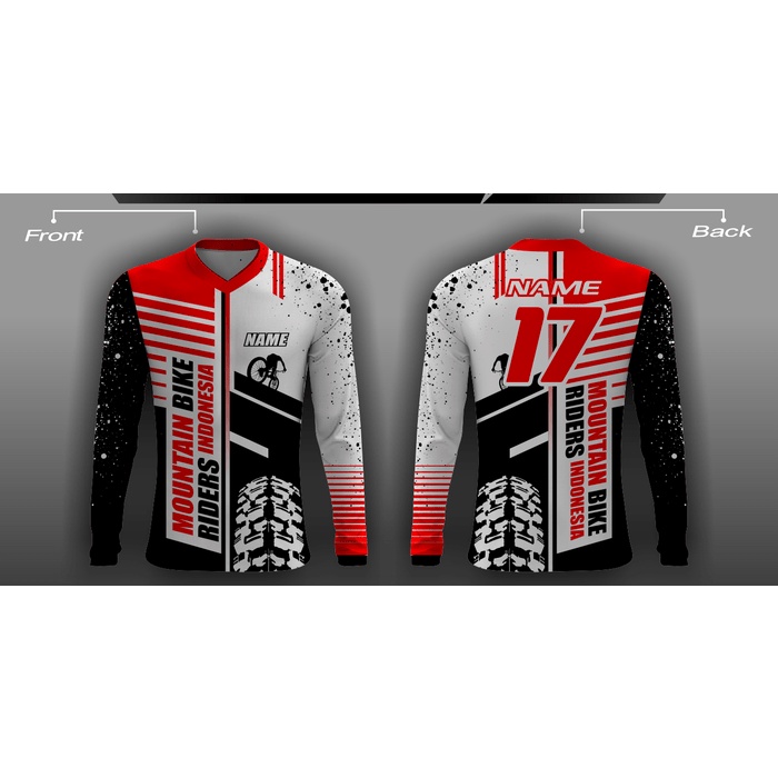 Jersey sepeda mtb printing custom