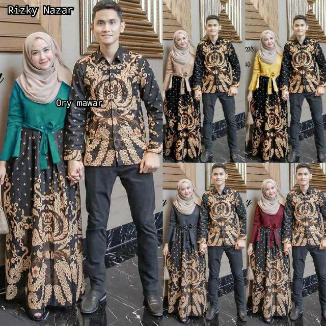Batik Couple Manggar 2499 Sarasvati Store