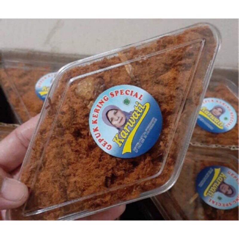 

Gepuk kering Karwati Ori