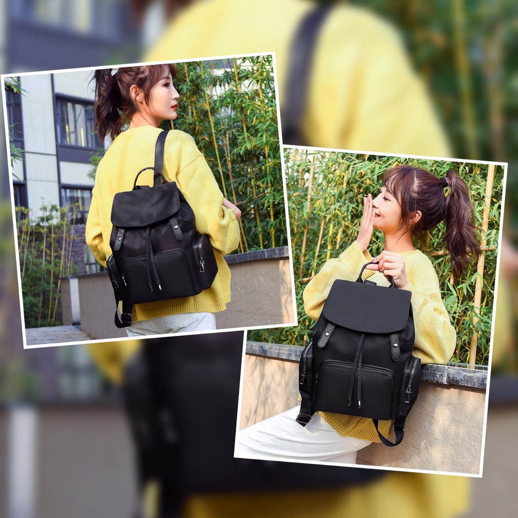 TAS RANSEL WANITA KOREA ANTI AIR IMPORT ARTIE TA484B5 BACKPACK CEWEK GENDONG PUNGGUNG SEKOLAH KULIAH KERJA BESAR REMAJA KEKINIAN PREMIUM BATAM FASHION BRANDED MURAH