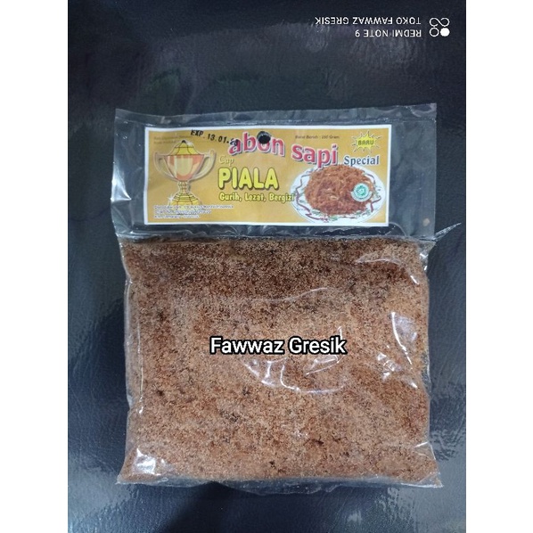 

Abon Sapi Piala 250gr / Sapi Abon Cap Piala 250 gr