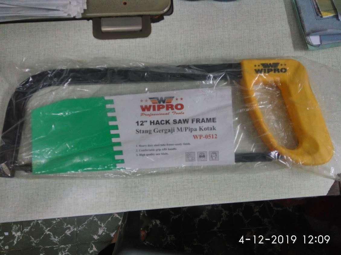Gergaji Besi 12 Wipro/ Hacksaw Frame Wipro / Gagang Gergaji Besi 12