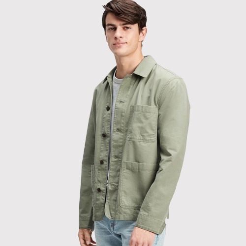 GAP Jaket Pria Utility Jacket Sage