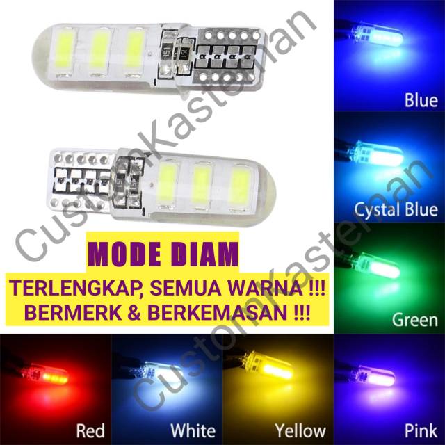 SUPER TERANG LAMPU LED SEIN SEIN SEN RITING LED SENJA JELLY T10