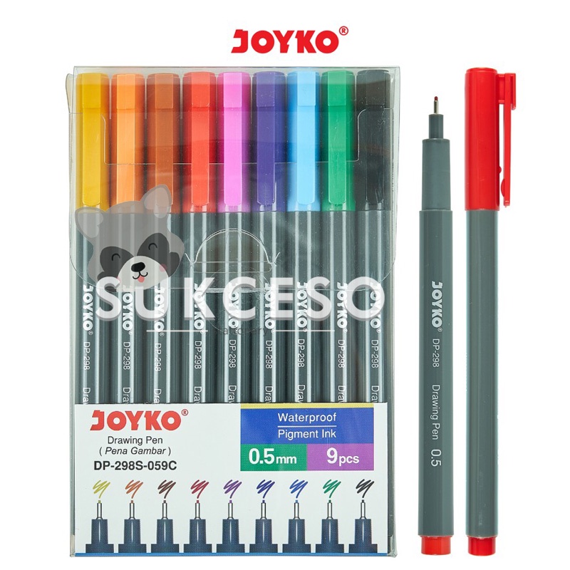 

Joyko Drawing Pen DP-298S-059C Pena Gambar 1 Set 9 Pcs Murah Berkualitas