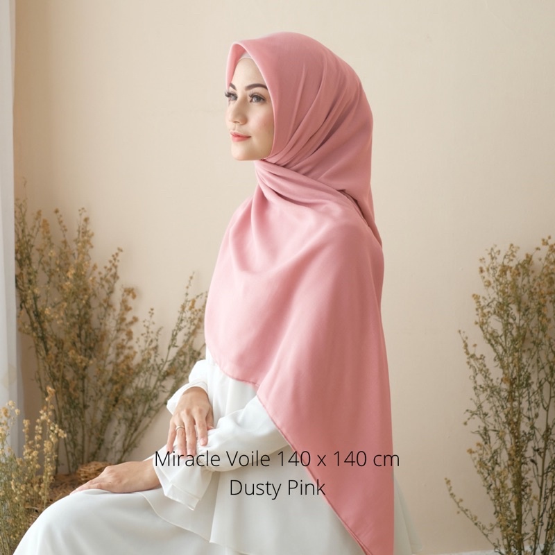 Hijab Miracle Voal Arabian Khimar JUMBO 140x140 Original Syamaita Syari