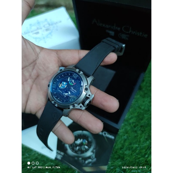 ALEXANDER CHRISTIE 6295MA AUTOMATIC. TITANIUM