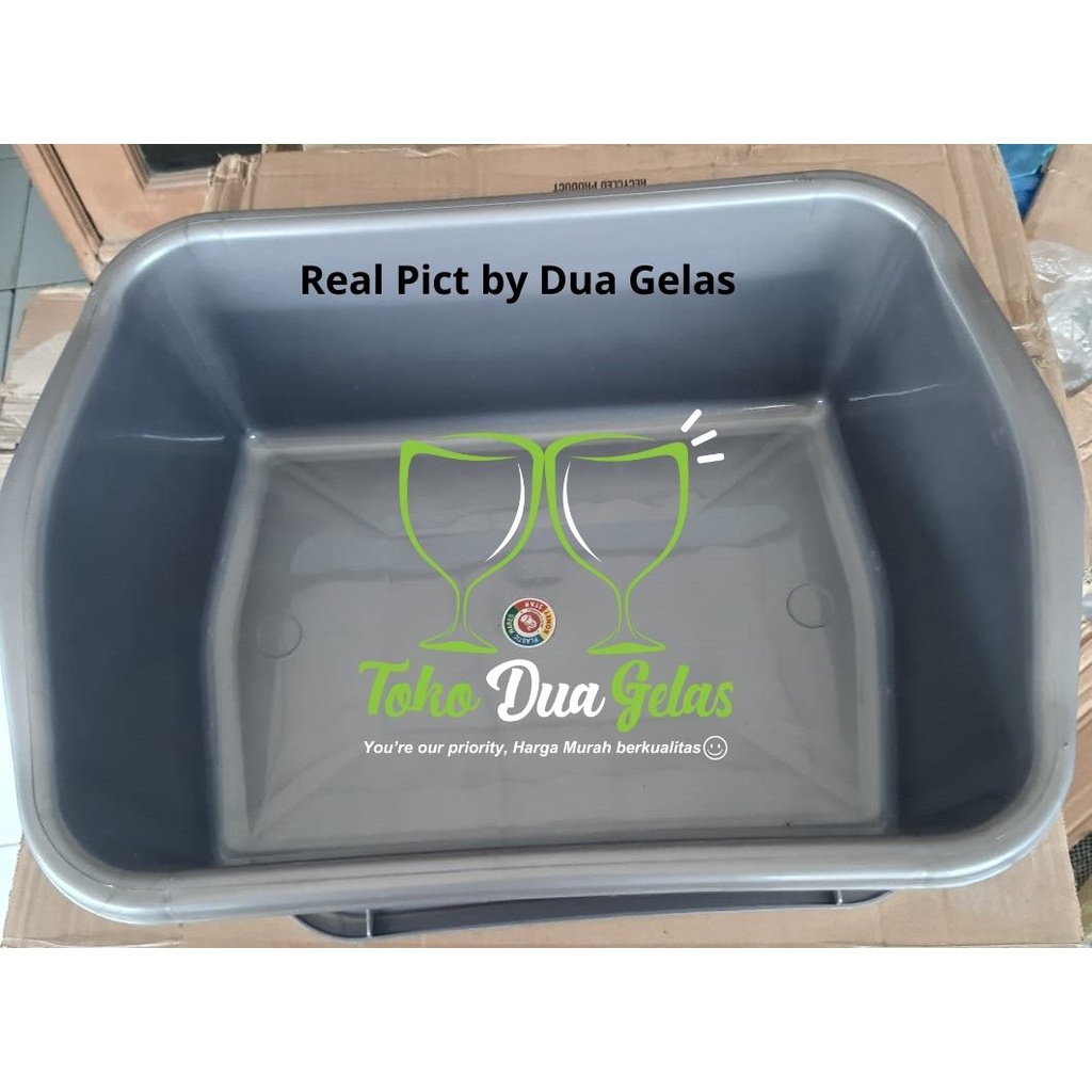 Baskom Plastik Baskom Kotak Persegi Komet Star Bak Segi Silver Komet Star Baskom Cupang Bak Pasir Ba