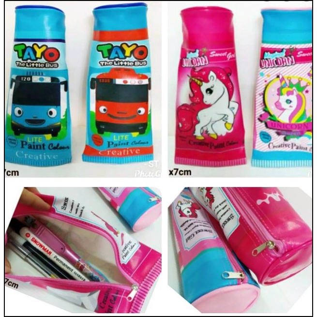 

SALE OBRAL Kotak Pensil Anak bentuk Odol Karakter