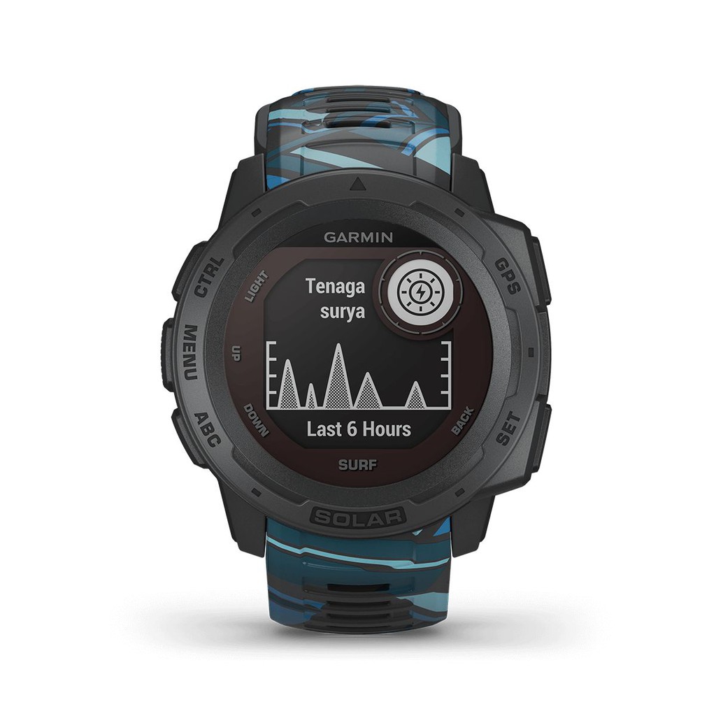 Garmin Instinct Solar Surf Edition Original Garansi Resmi TAm 2 Tahun