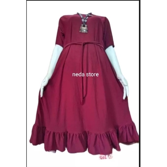 Daster jersey super jumbo//daster jersey rempel//daster polos