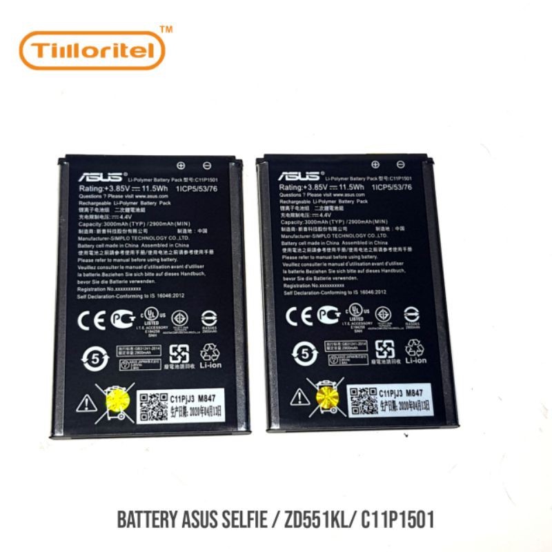 BATTERY ASUS SELFIE/ZEN 2 LSR 5.5 / C11P1501