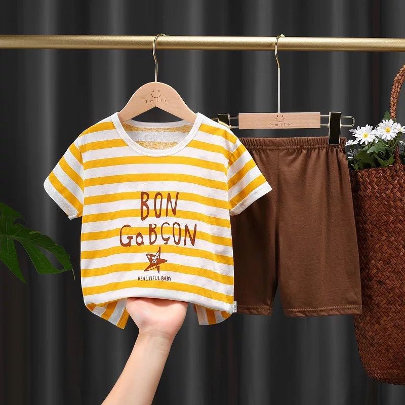 Baju bayi setelan bayi 0-2 tahun import baju anak motif baru stelan anak viral import korea